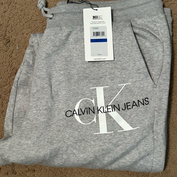 Calvin Klein Men’s Gray Sweatpants NWT XL - Picture 5 of 5